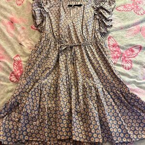 Anthropologie Daisy 🌼 print dress